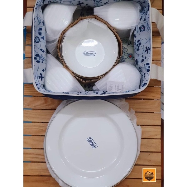 Bộ set đồ ăn Coleman Dishware cho 4 người