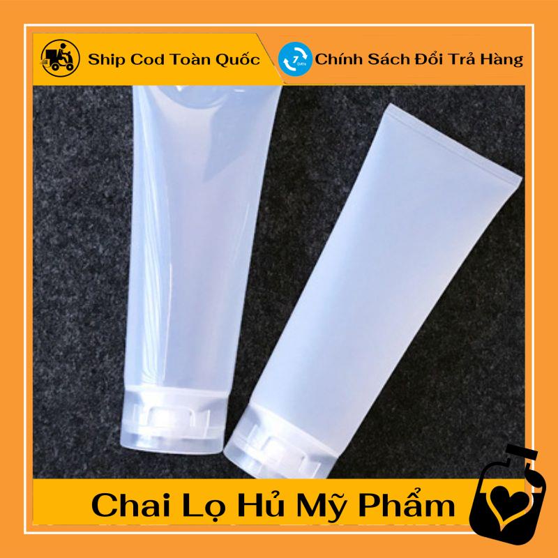 Tuýp Chiết Mỹ Phẩm ❤ TOP GIÁ RẺ ❤ Tuýp nhựa 50ml 100ml,150ml,250ml nắp lật chiết mỹ phẩm, sữa rửa mặt, sửa tắm.