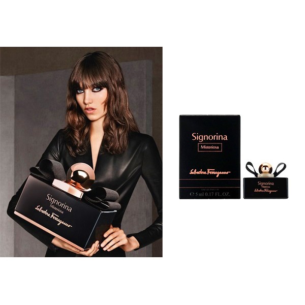 Nước hoa nữ Salvatore Ferragamo Signorina Misteriosa Eau De Parfum 5ml (Đen)