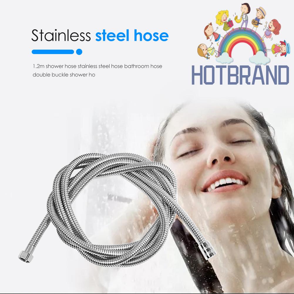 Ống Nước Vòi Hoa Sen Bằng Thép Không Gỉ 1.2m Chống Cháy Nổ