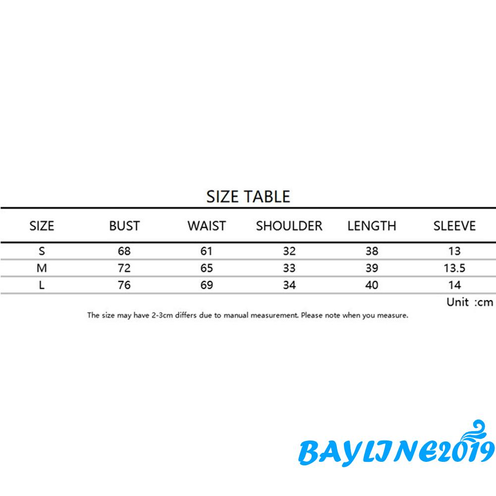 Áo Thun Lửng Tay Ngắn In Hình Cầu Vồng Dễ Thương Cho Nữ