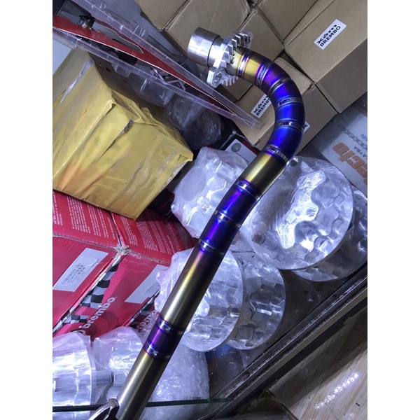 Cổ thòng cho dream wave fu led sirius titan xệ kèm tai nhôm cnc