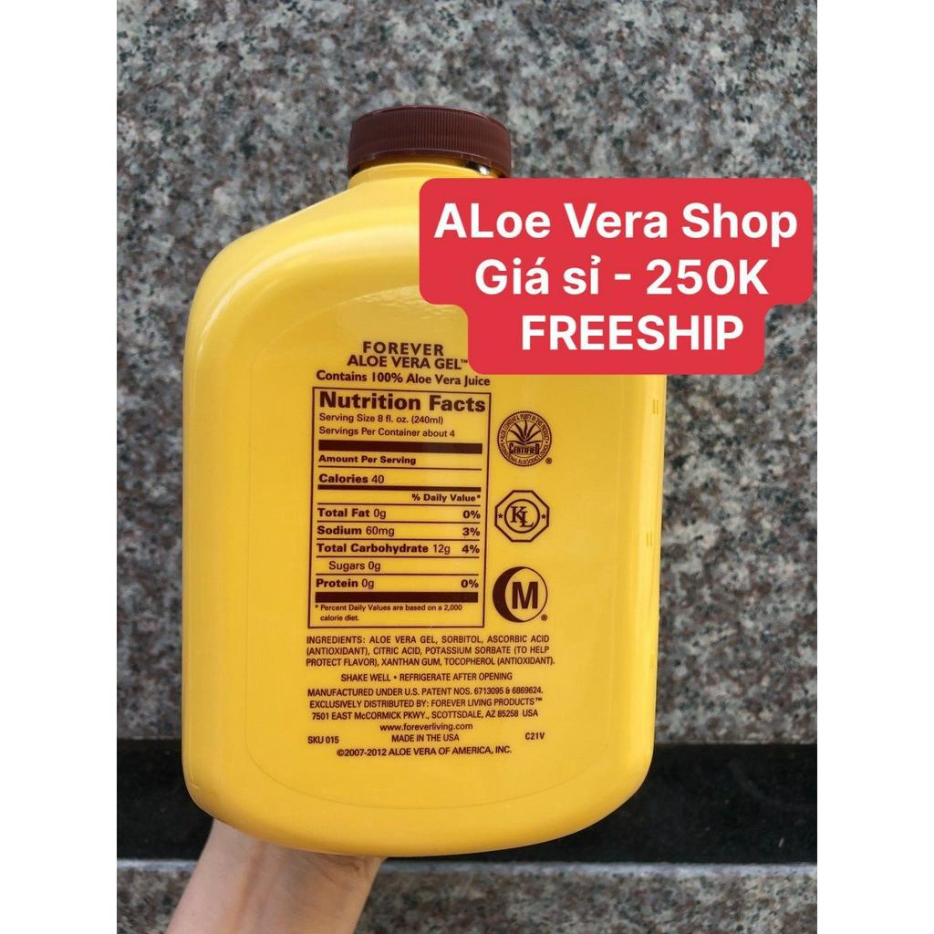 Nước Uống Dinh Dưỡng Aloe vera Gel Forever 015FLP