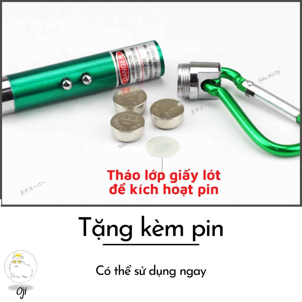 Đồ Chơi Cho Chó Mèo Đèn LED Kèm Pin