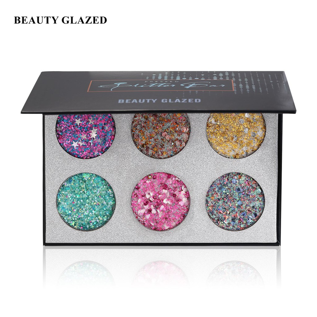 Bảng phấn mắt Beauty Glazed 6 mài kim cương lì | BigBuy360 - bigbuy360.vn