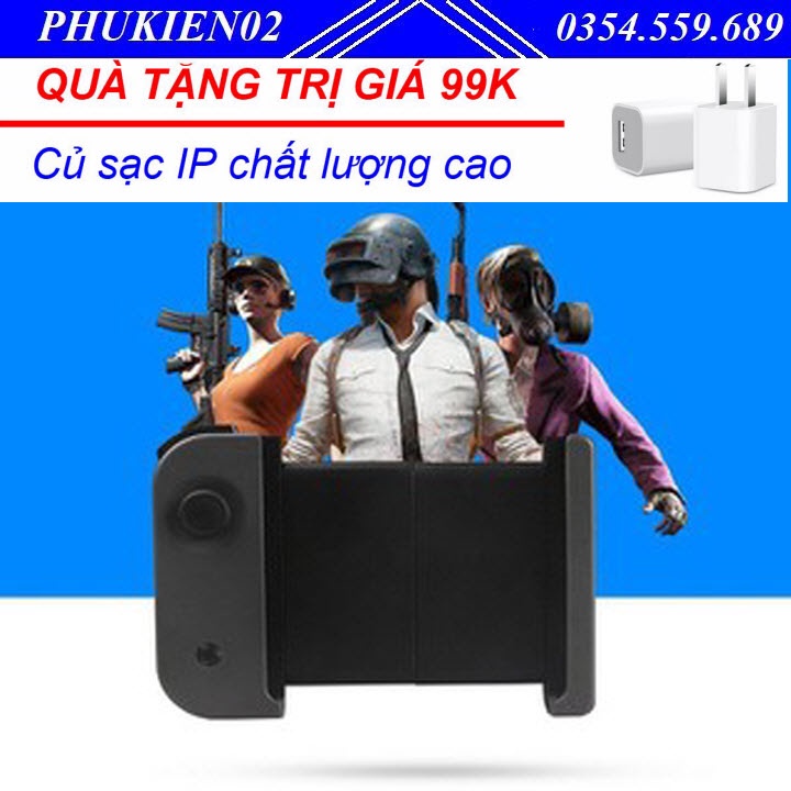 (Quà tặng trị giá 99k) Tay Cầm Chơi Game Mobile Bluetooth 4.0 Handjoy X-Max tặng kèm củ sạc Iphone chất lượng cao