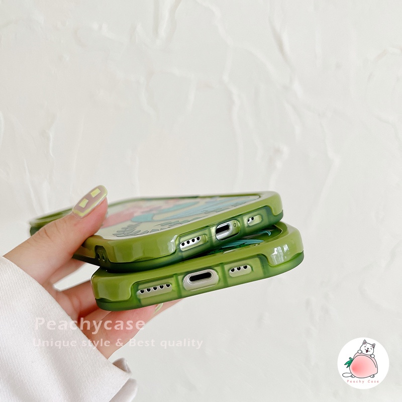 Ốp Điện Thoại TPU Dẻo Họa Tiết Nàng Tiên Cá Kèm Giá Đỡ Tàng Hình Cho iPhone 14 13 12 Pro Max 11 Xr Xs Max X
