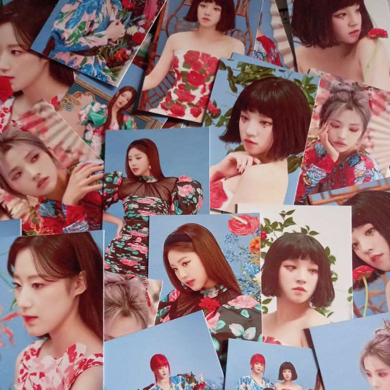 [FREE CÁN MÀNG] Lomo card 102 ảnh (G)I-DLE - I burn hậu trường