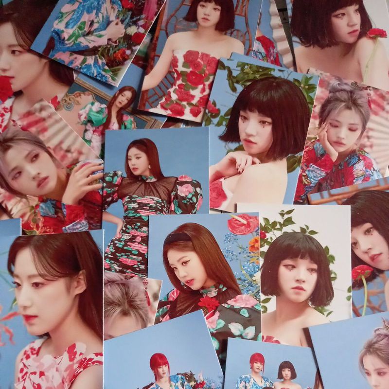 [FREE CÁN MÀNG] Lomo card 102 ảnh (G)I-DLE - I burn hậu trường