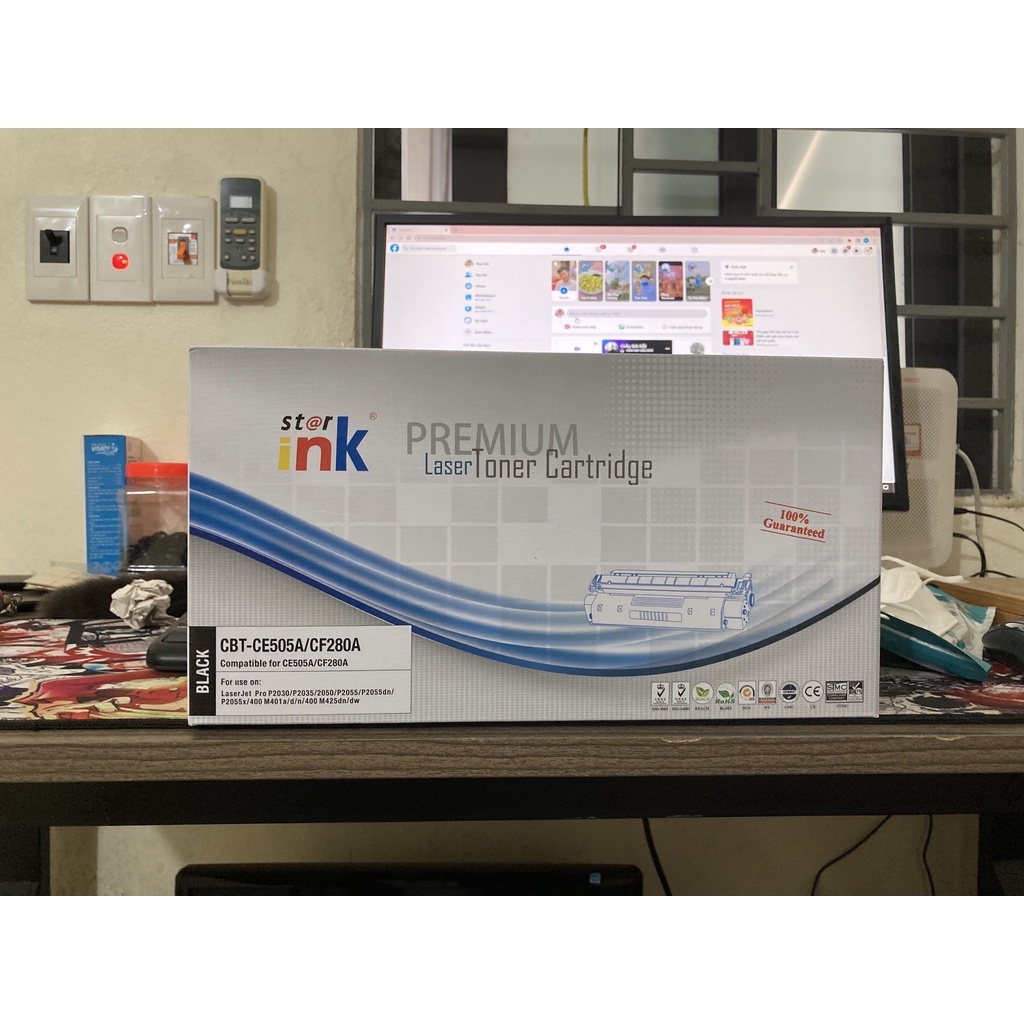 Hộp mực 05A, 80A starink. Hộp mực máy in canon 6300 DN ,canon 251 dw... hp 2035 , 2055