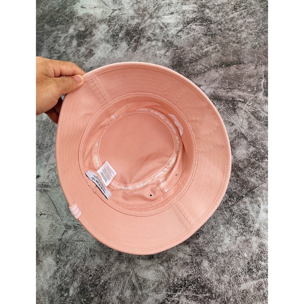 Mũ nón nam nữ Thời Trang - BUCKET HAT - ADICOLOR HAT PINK 2021