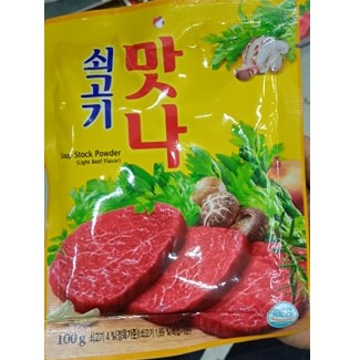 BỘT NÊM BÒ MATNA HÀN QUỐC 100G - 쇠고기 맛나