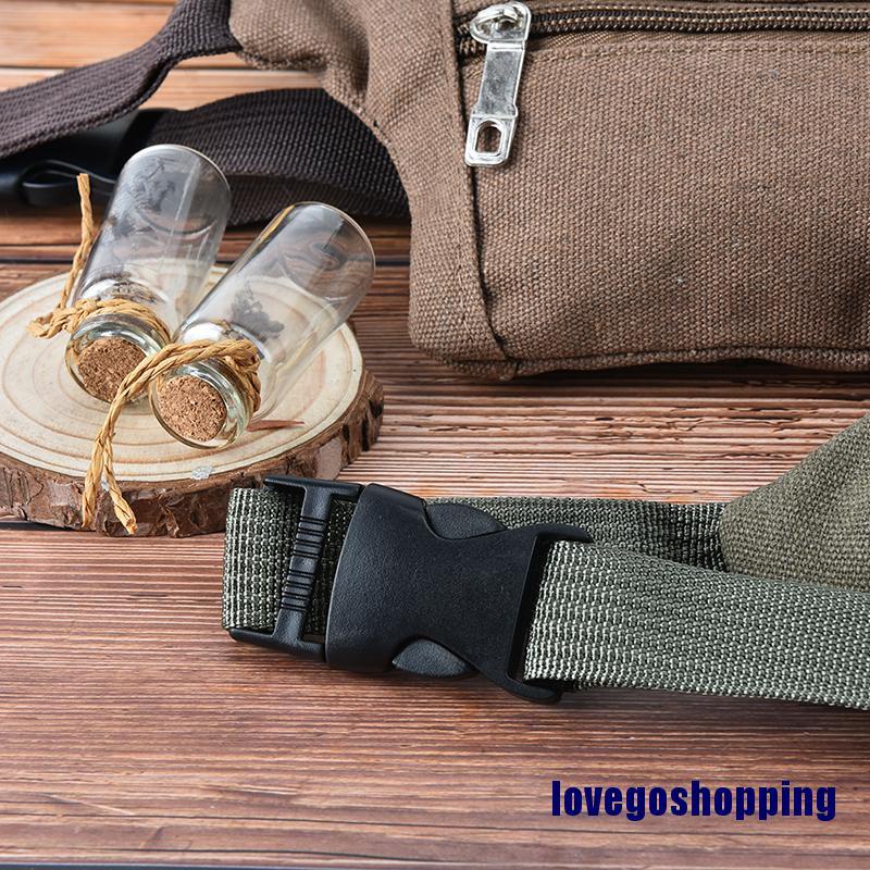 Túi Đeo Hông Vải Oxford Sức Chứa Lớn Có Khóa Kéo Dùng Khi Chạy Bộ Cắm Trại Đi Bộ Đường Dài