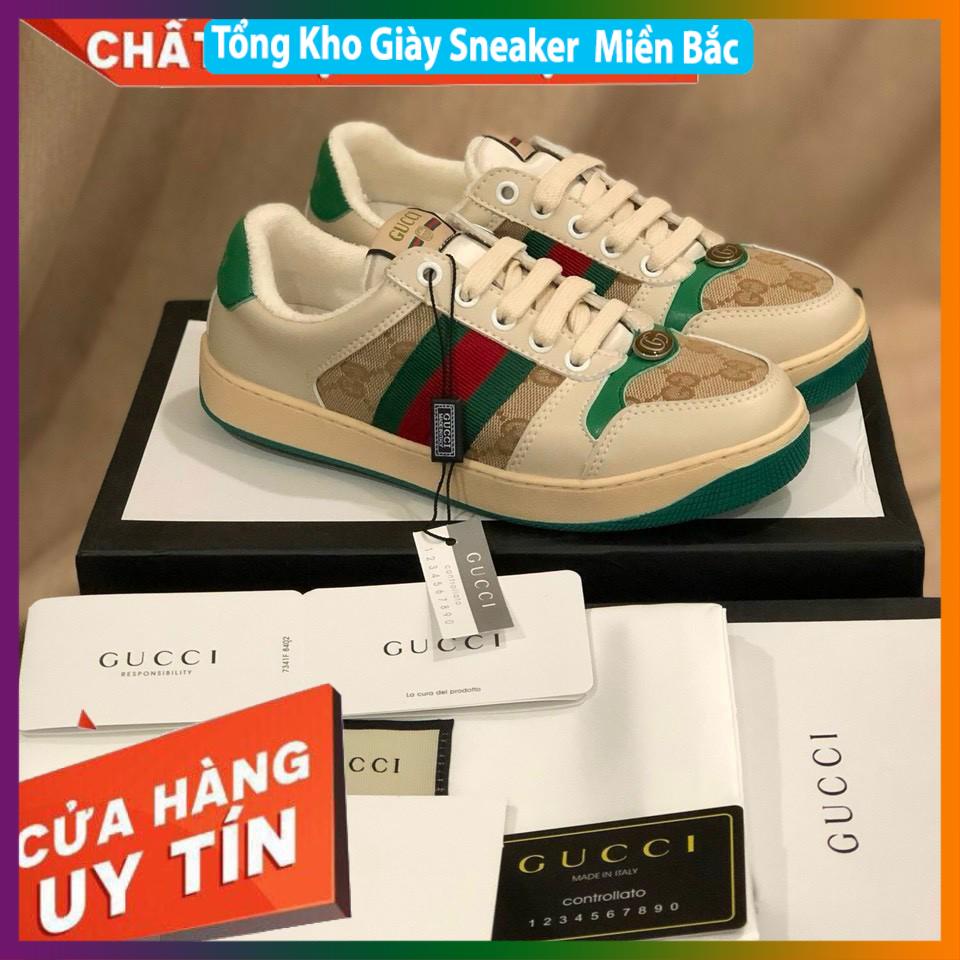 Giày Thể Thao Gucci Nam Nữ Thời Trang, Giày GC Sơn Tùng Full Box Bill