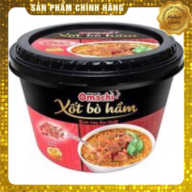 Hộp Mì Khoai Tây Omachi Xốt Spaghetti/ Xốt Bò Hầm