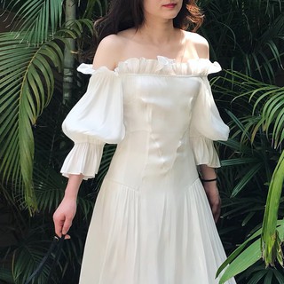Váy maxi hở vai lưng siêu yêu