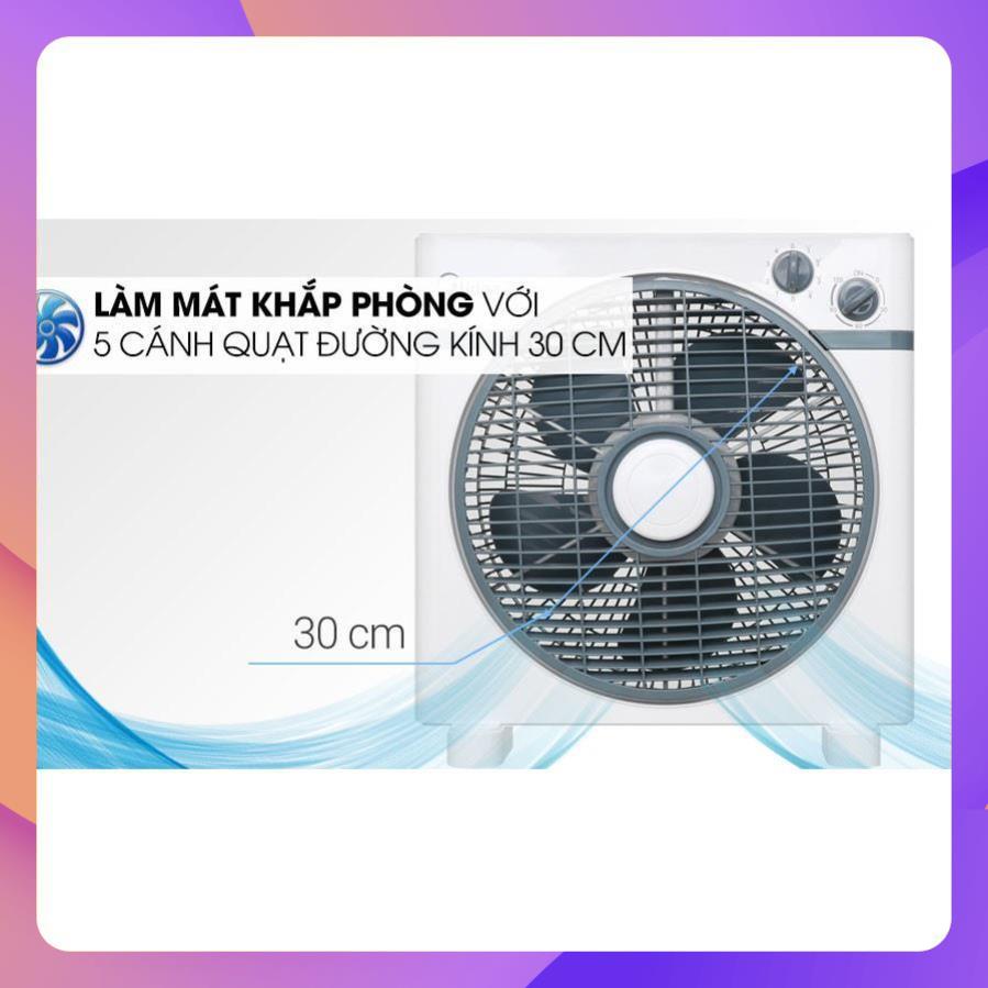 Quạt Hộp Midea KYT25-15A - Làm Mát Hiệu Quả, Tiết Kiệm Năng Lượng