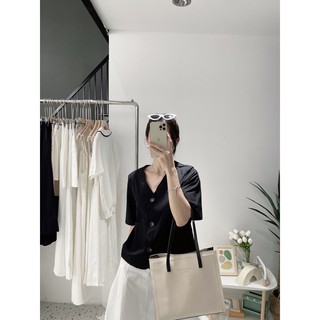 A35- Áo blazer dáng lửng