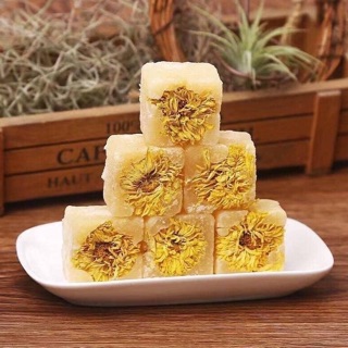 Trà hoa cúc đường phèn mật ong 5 viên