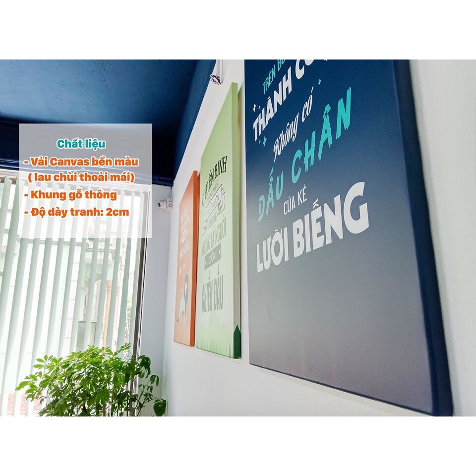 Tranh Trang Trí Treo Tường, Tranh Slogan, Tranh Tạo Động Lực, Tranh Canvas Văn Phòng : Part 3 | BigBuy360 - bigbuy360.vn