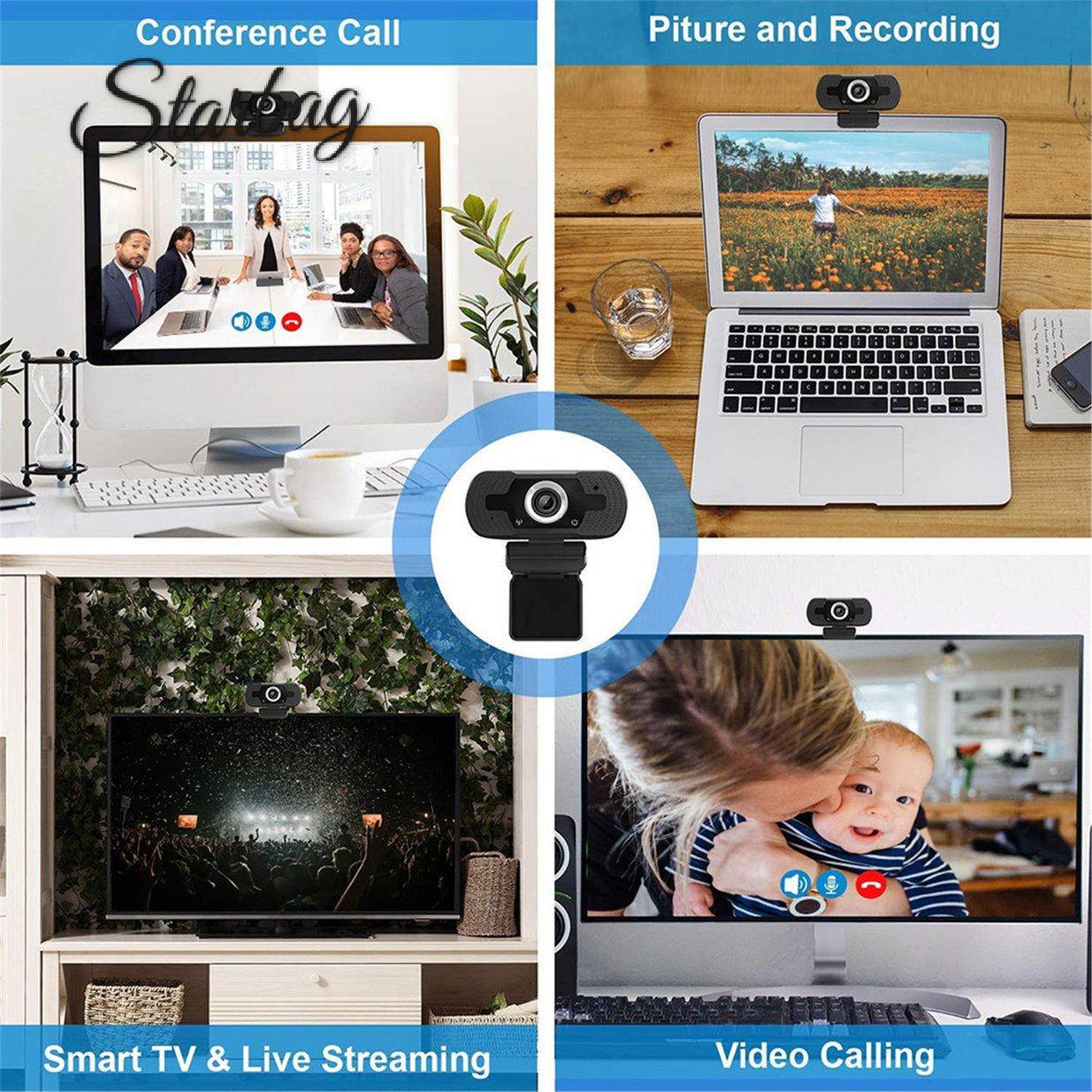 Webcam Hd 1080p Có Micro Cho Máy Tính | BigBuy360 - bigbuy360.vn