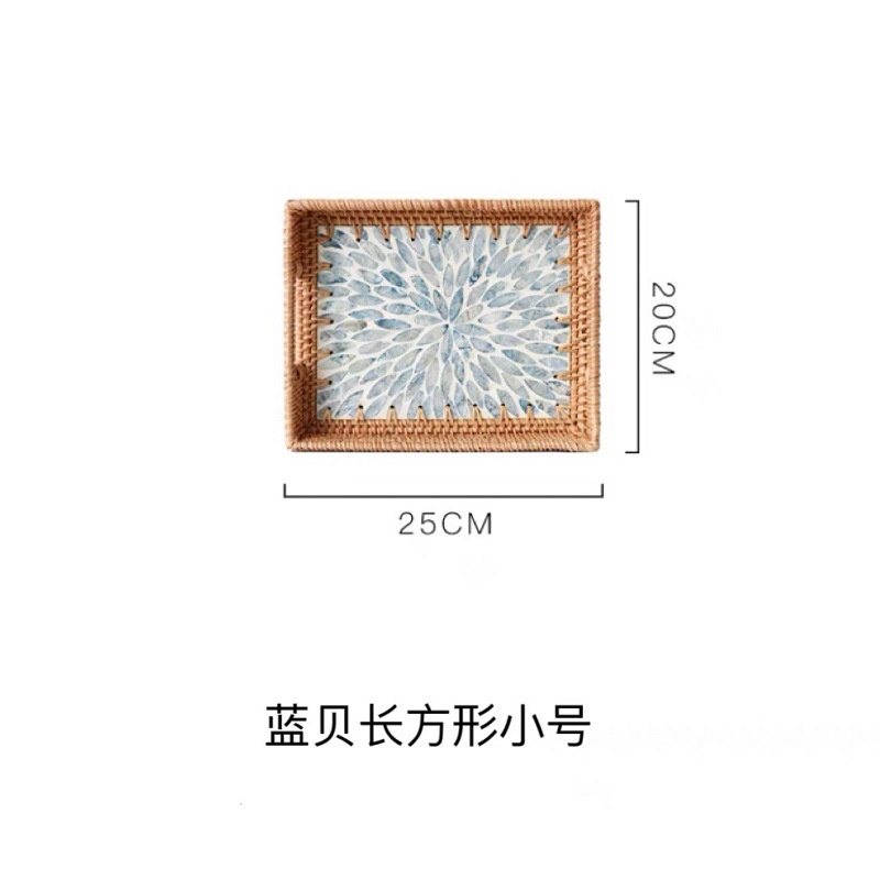 Giỏ Mây Đựng Trái Cây Di Động Cho Nhà Bếp