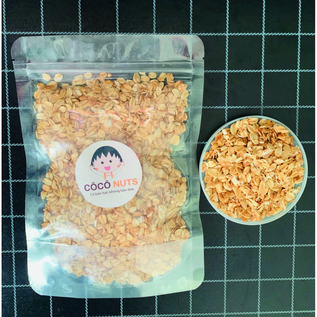 GRANOLA YẾN MẠCH NƯỚNG MẬT ONG SIÊU NGON - 200G