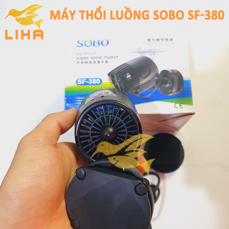 Máy Thổi Luồng Sobo Hít Nam Châm - Máy Tạo Sóng Hít Nam Châm Cho Bể Cá