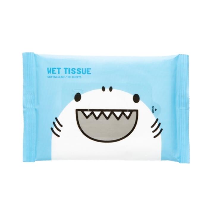 Túi Khăn Giấy Ướt ARTBOX Hàn Quốc Họa Tiết Boss Dễ Thương (10 Tờ)