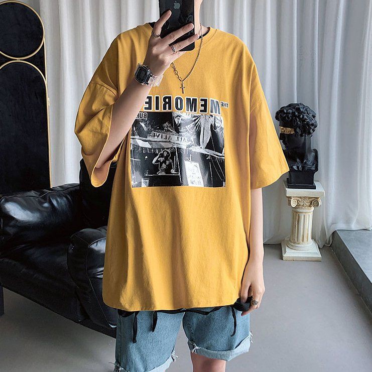 Áo thun nam nữ Unisex,⚡FREESHIP⚡ áo Phông  tay lỡ form rộng 3 màu trắng đen vàng, áo phông rộng oversize cotton