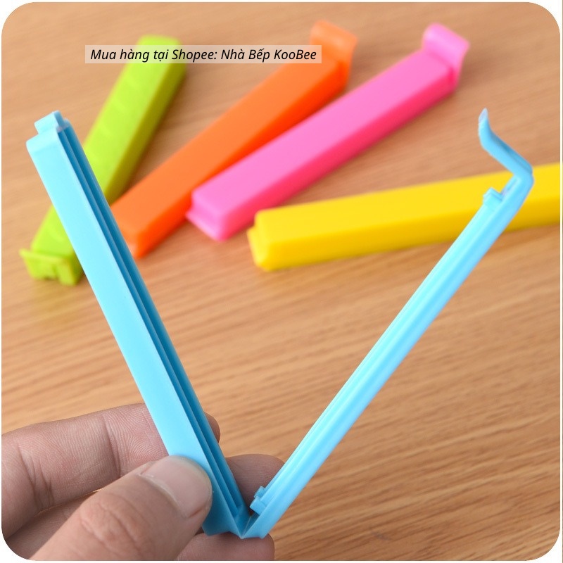 Thanh kẹp miệng túi chống ẩm mốc, chống mùi tủ lạnh bảo quản thực phẩm đồ ăn tiện dụng KooBee (BA06)