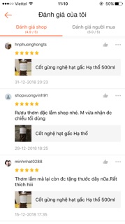 Cốt nghệ hạt gấc Hạ thổ 500ml
