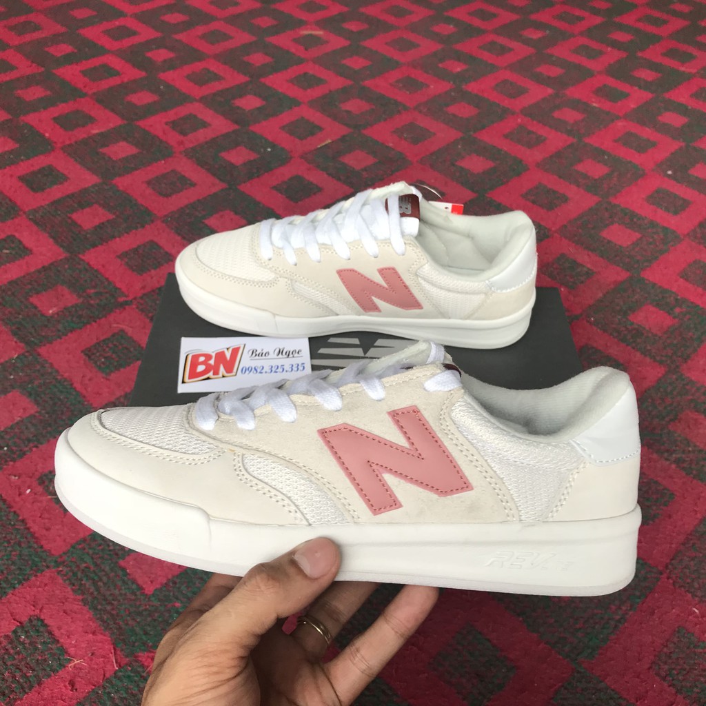 Giày thể thao Newbalance trắng hồng