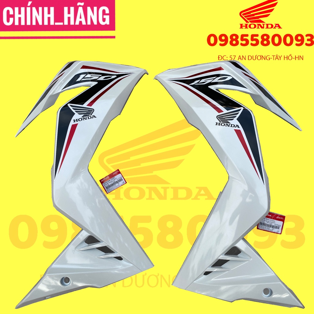 DÀN ÁO WINNER V1 TRẮNG ĐỜI 2016 ZIN CHÍNH HÃNG HONDA