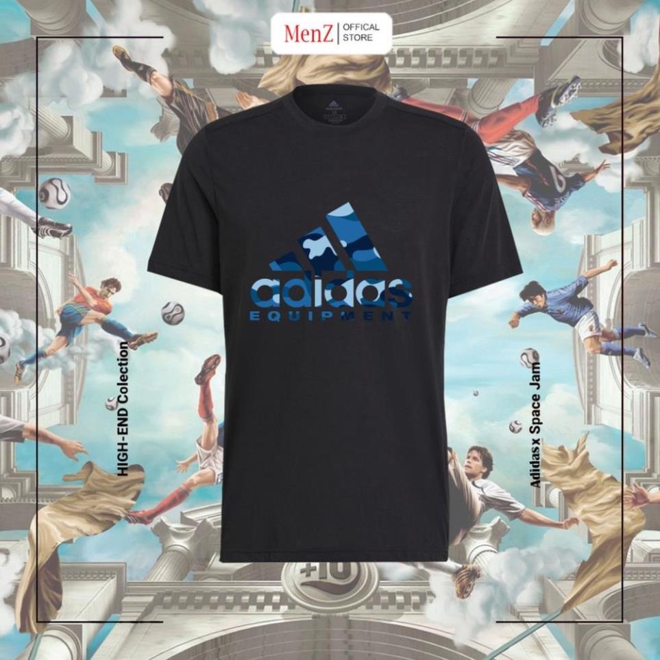 Áo Thun Adidas,Áo Phông Adidas Cotton Co Giãn - Áo Adidas Blue Art