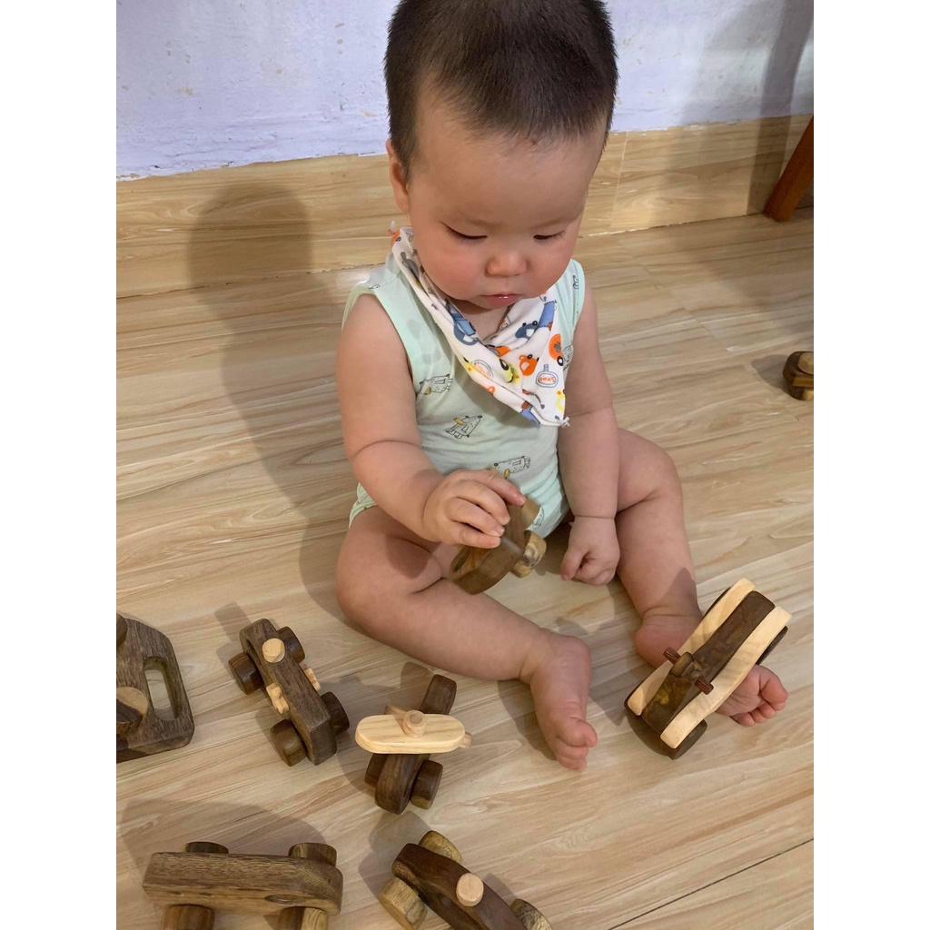 Máy Bay Mini Đồ Chơi Gỗ Chàng Trai Gỗ