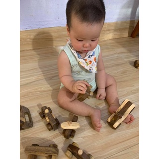 Máy Bay Mini Đồ Chơi Gỗ Chàng Trai Gỗ