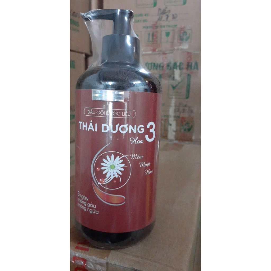 DẦU GỘI DƯỢC LIỆU THÁI DƯƠNG 3 HƯƠNG HOA 480ml (CHÍNH HÃNG SAO THÁI DƯƠNG 100%)