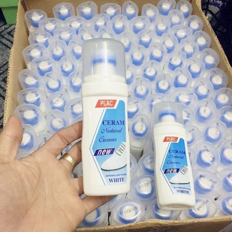 Tẩy trắng giày Plac, chai xịt tẩy trắng giày dép