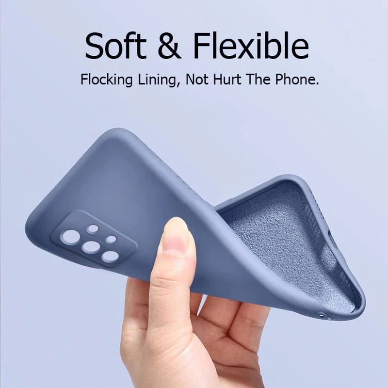 Ốp điện thoại silicon chống sốc cao cấp dành cho Samsung ss Galaxy M51 M32 M31 M14 M12 M11 M21 M20 M02 A22 A12 A11 5G 4G 2023