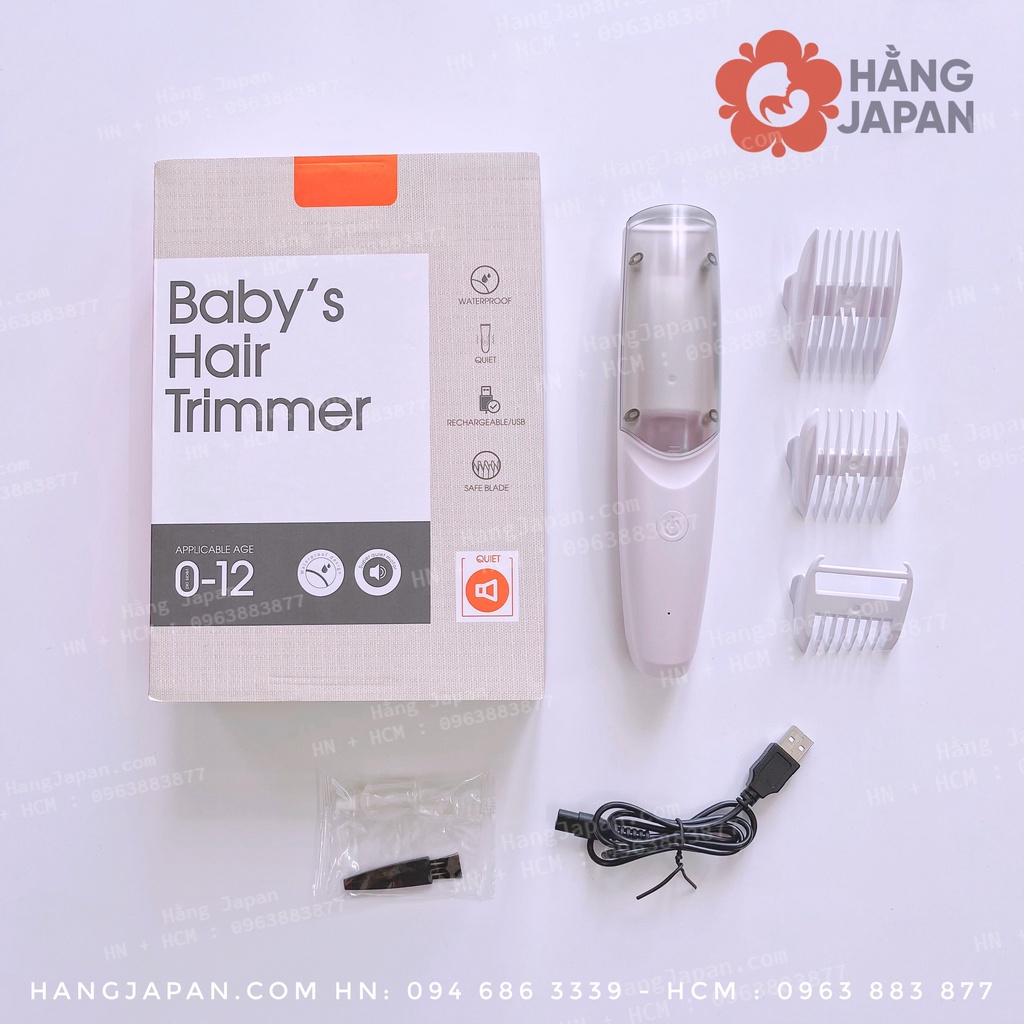 Tông đơ cắt tóc cho bé