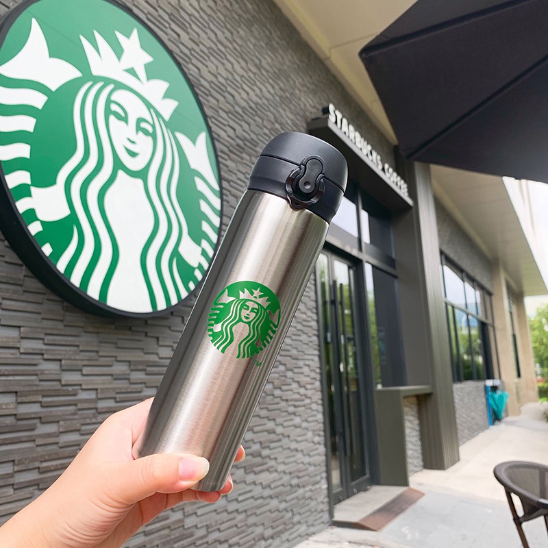 Bình nước STARBUCKS giữ nhiệt thiết kế sang trọng 500ml