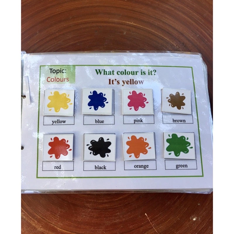 Đồ chơi Học liệu bóc dán My Busy book 23 chủ đề ép plastic bền đẹp ☘️Học liệu giúp trẻ học Tiếng Anh dễ dàng❤️