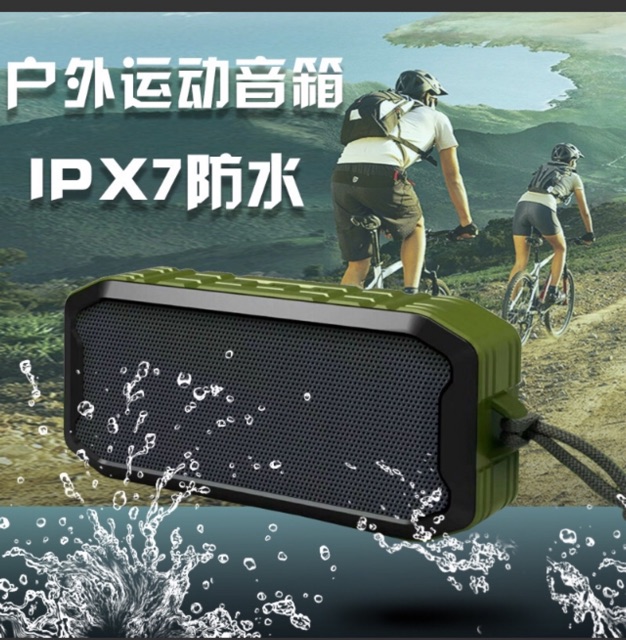 Loa Bluetooth 5.0 Chống nước IPX7 loabluetooth siêu Bass