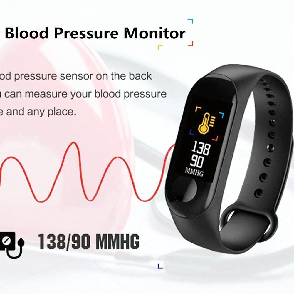 Đồng hồ đeo tay thông minh Đồng hồ đeo tay Vòng đeo thể tay áp huyết dục HeartRate dõi Theo M3s P1K4