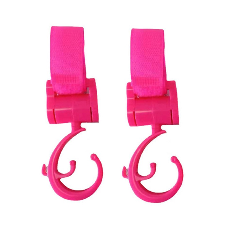 Set 2 Móc Treo Đồ Đa Năng Gắn Xe Đẩy Em Bé