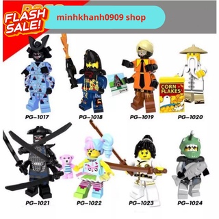Đồ Chơi Minifigures Các Nhân Vật Trong Phim Nija Go PG1018 PG1019 PG1020 PG1021 PG1022 PG1023 PG1024