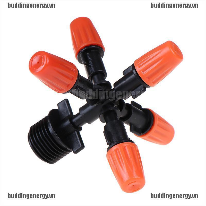 Máy Phun Sương 5 Đầu Xoay 360 Độ Tự Động