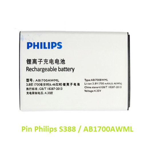 Pin Philips S388 / AB1700AWML