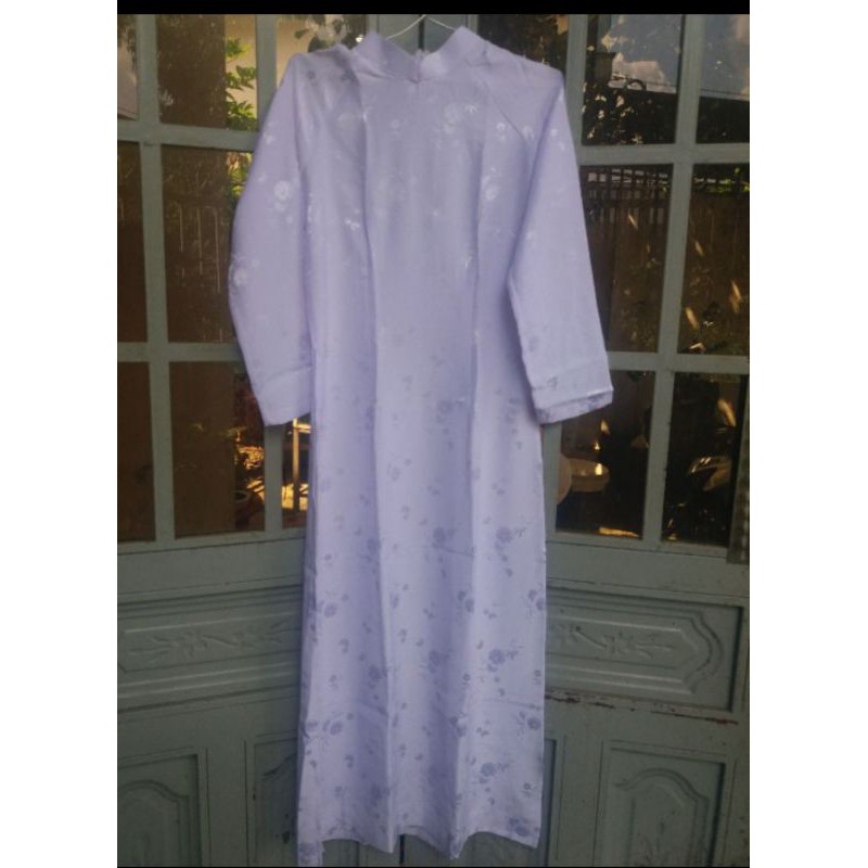 ÁO DÀI GẤM NỮ SINH CAO CẤP KÈM QUẦN